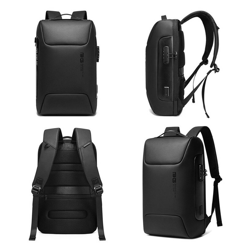 Рюкзак BANGE С защитой от кражи для ноутбука 15,6 дюйма, многофункциональный водонепроницаемый деловой ранец на плечо