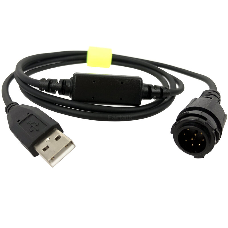 Câble de programmation USB HKN6184, pour Motorola XIR M8268 M8260 M8228 M8660 APX2500 XPR4500 MTM5400 DM3400 DM4600 XTL5000