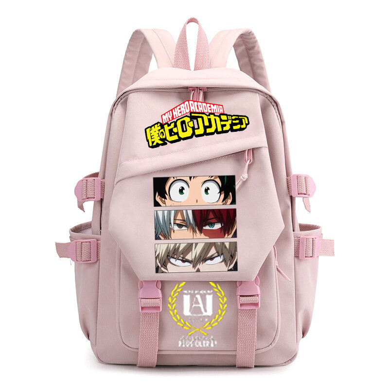 2022 школьная сумка my hero Академия в стиле аниме harajuku повседневная школьная сумка с графическим принтом для девочек