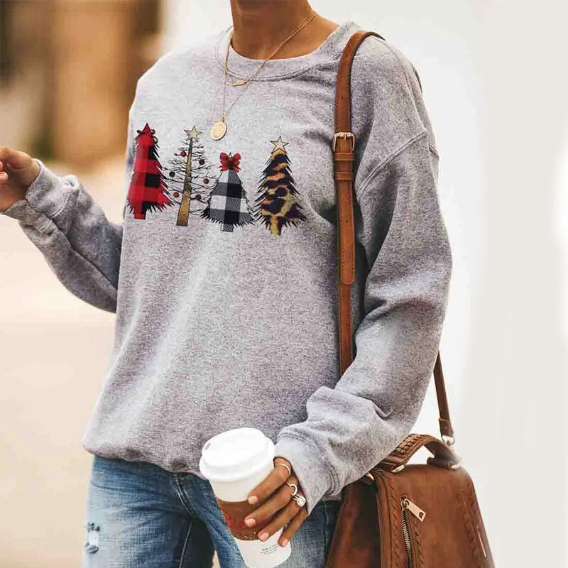 christmas sweatshirts for ladies