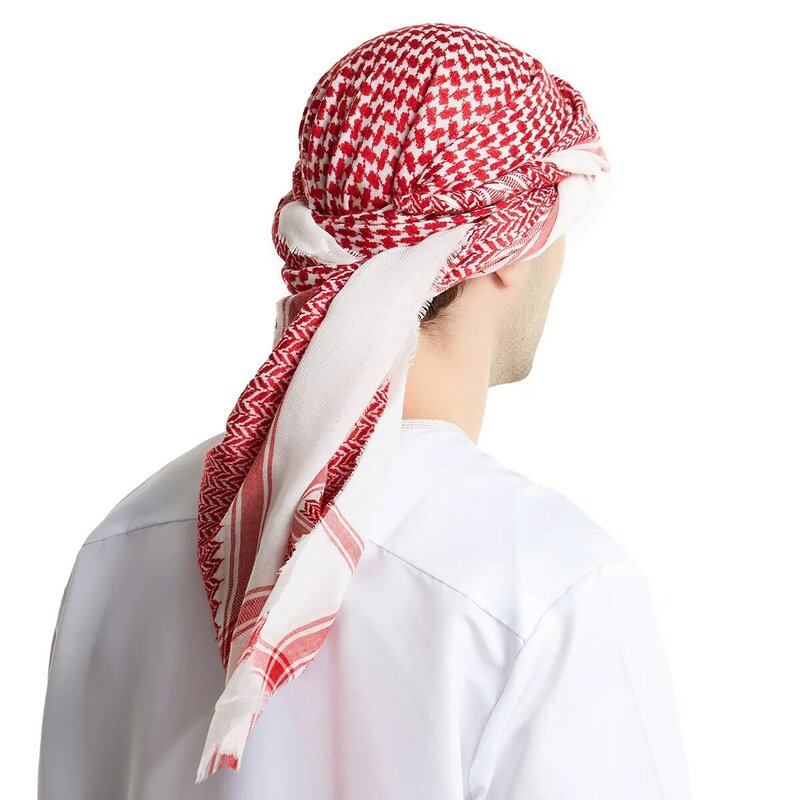 Hồi Giáo Nam Hijab Hồi Giáo Khăn Trùm Đầu Trung Đông Tiếng Ả Rập Ramadan Cầu Nguyện Trang Phục Truyền Thống Băng Đô Cài Tóc Turban Gọng Quàng Nam Len Cao Cấp Đầu Khăn