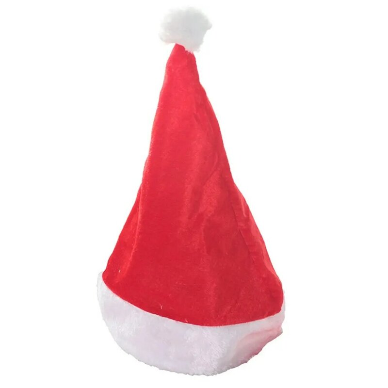 2022ใหม่ปีหนาหมวกคริสต์มาสผู้ใหญ่เด็กคริสต์มาสตกแต่ง Xmas Santa Claus ของขวัญ Navidad ตกแต่งหมวกฤดูหนาว