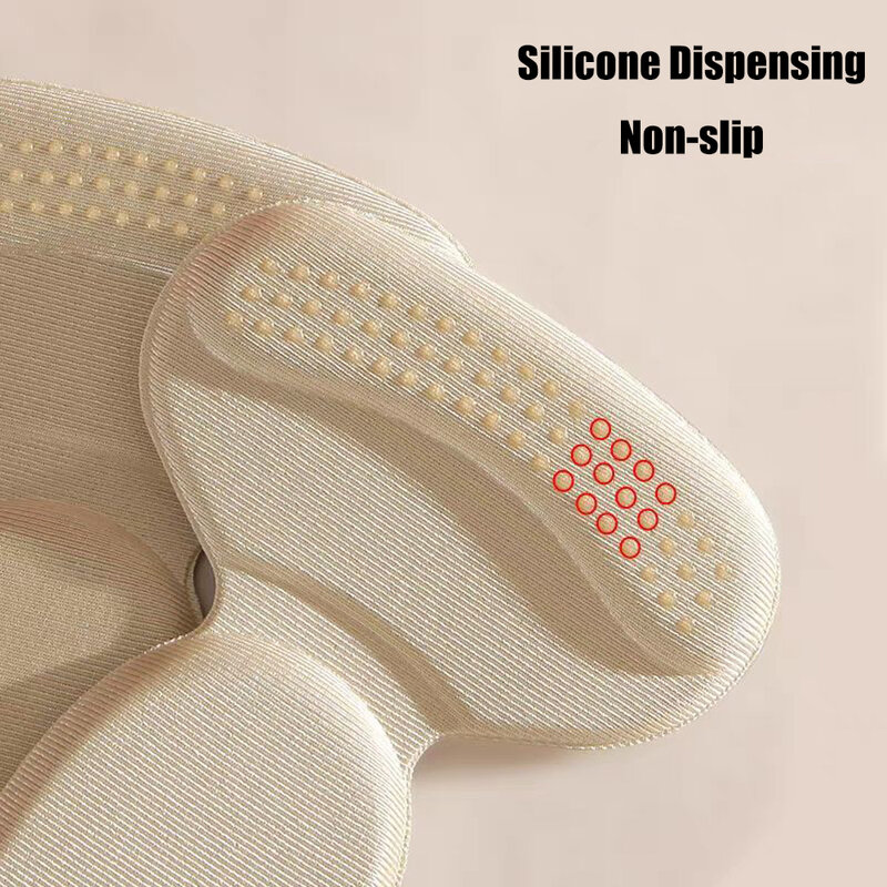 Half Insoles for Women Shoes Back Stickers High Heels Liner Insert Heel Pain Relief Protector Cushion Pads for Shoe Size Reducer
