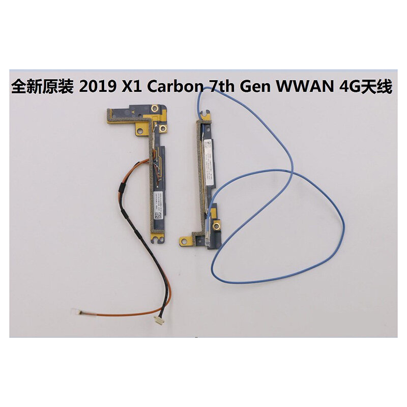 Baixo lucro!! 4g vermelho & azul wwan antena para thinkpad x1 carbono 7th 8th 2019 2020 L860-GL 01ax796 módulo