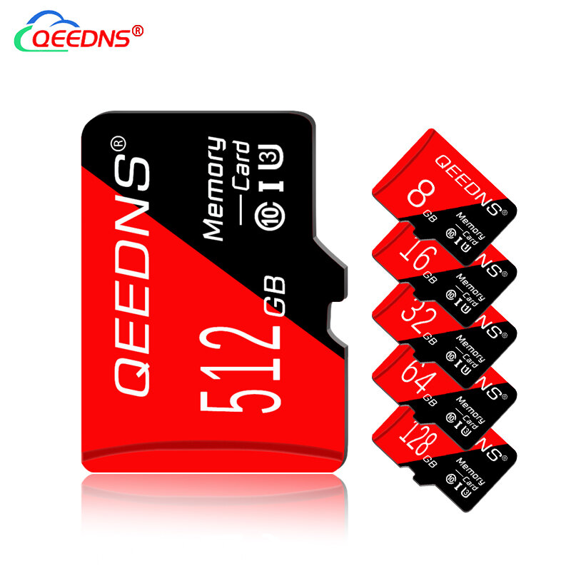 Mini SD Card 128GB 64GB 32GB 16GB 8GB Ultra Memory Card Class 10 Mini SD/TF Flash Card 8 16 32 64 128 gb Card SD Free Adapter