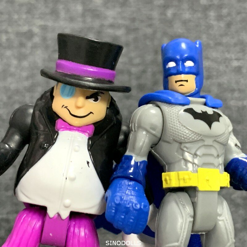 BIXE LOT DC Superman Batman Joker superbohater luźne figurki zabawki dla chłopców prezenty New Arrival