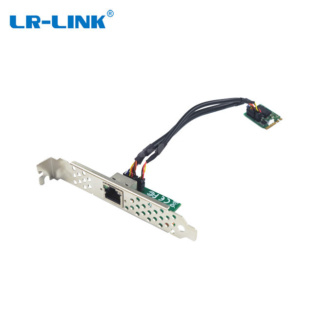 LR-LINK 2210PT 10/100/1000Mbps Gigabit Ethernet RJ45 M.2 A E porta chiave pci-e scheda lan con intel i210