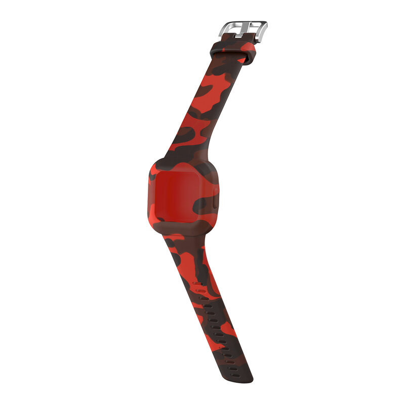 Correa de silicona para reloj inteligente, pulsera de repuesto ajustable para Garmin Vivofit JR 3