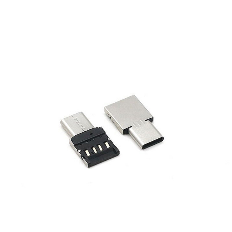 Conversor otg tipo c para usb, adaptador de micro usb para usb tipo c para xiaomi huawei samsung mouse e pendrive usb