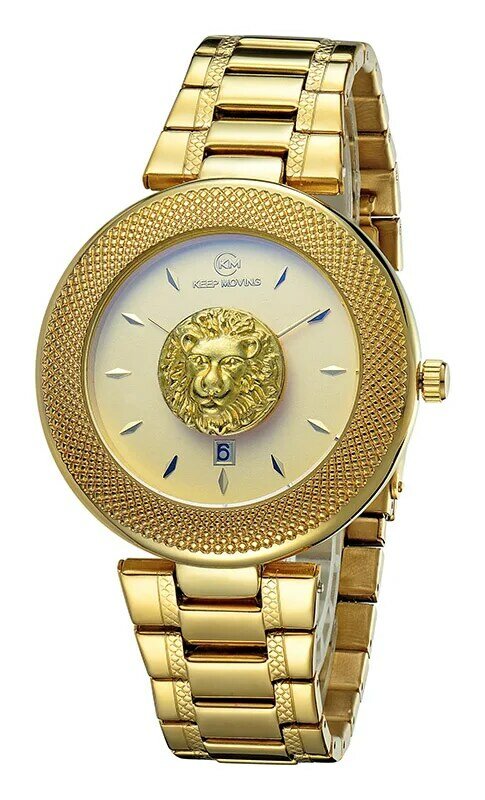 Montre-bracelet à quartz en acier inoxydable pour homme, montres étanches, horloge décontractée, cadeau de luxe, marque de mode supérieure