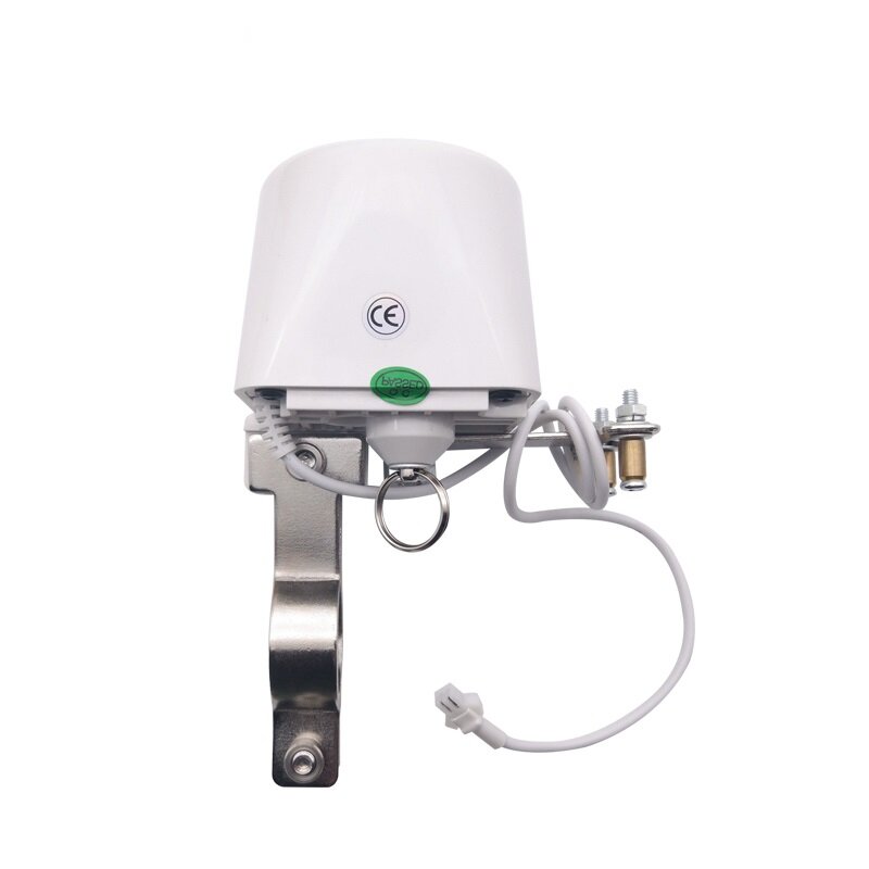 Detektor Sensor Kebocoran Gas LPG Sistem Alarm Alami Alarm Suara dengan Katup Manipulator DN15 untuk Keamanan Rumah Pintar
