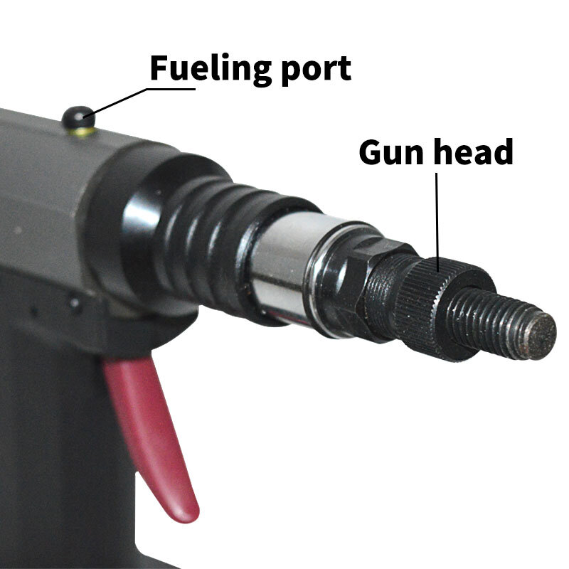 Rebitagem pneumática automática arma porca ferramenta m2312 porca rebitagem arma adequado para todos os tipos de porcas de rebitagem de m3 m3 m12