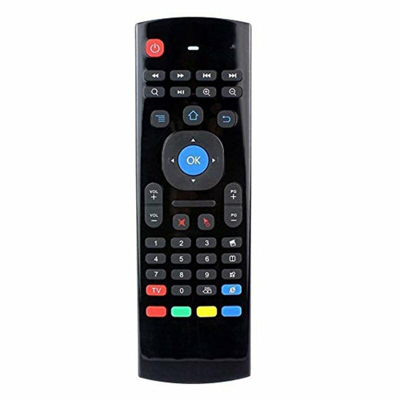 Mx3 ratón de aire voz retroiluminación Android inteligente inalámbrico ratón remoto Control T3 de Mouse y Teclado TV caja de teclado inalámbrico