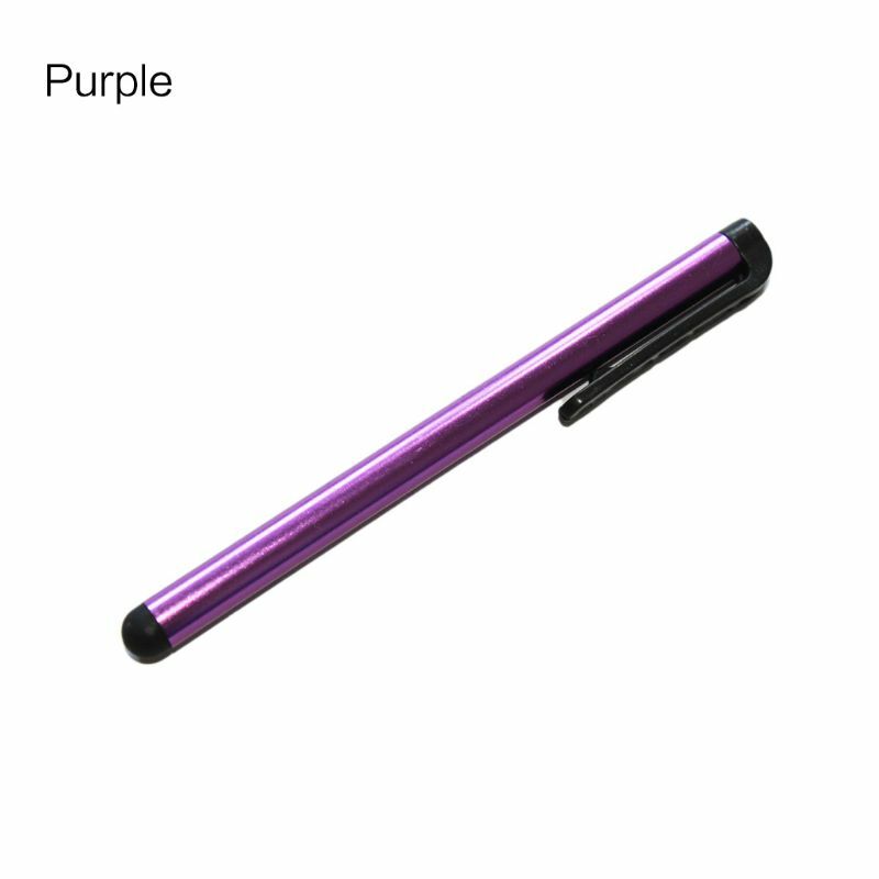 D5QC Clip Design Universal Soft Head For Phone Tablet Durable Stylus Pen Capacitive Pencil Touch Screen Pen