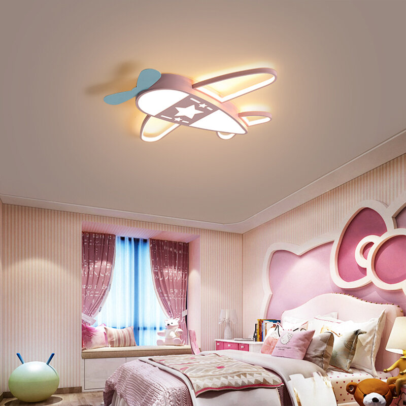 Lustre Plafonnier LED Salon Dimmable Avec Telecommande Luminaire Moderne  Design Enfant Chambre Deco Salle à Manger Plafond Lampe pour Intérieur