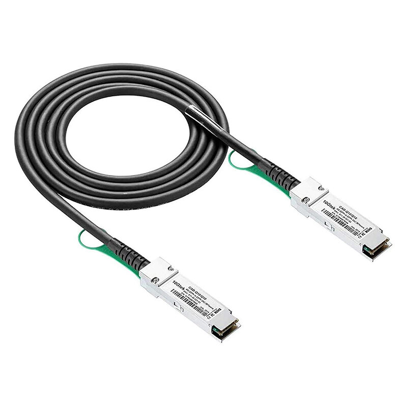 Cable QSFP + DAC de 40G-40GBASE-CR4, Conector directo pasivo de cobre Twinax QSFP para Cisco QSFP-H40G-CU1M, 1 metro (3,3 pies)