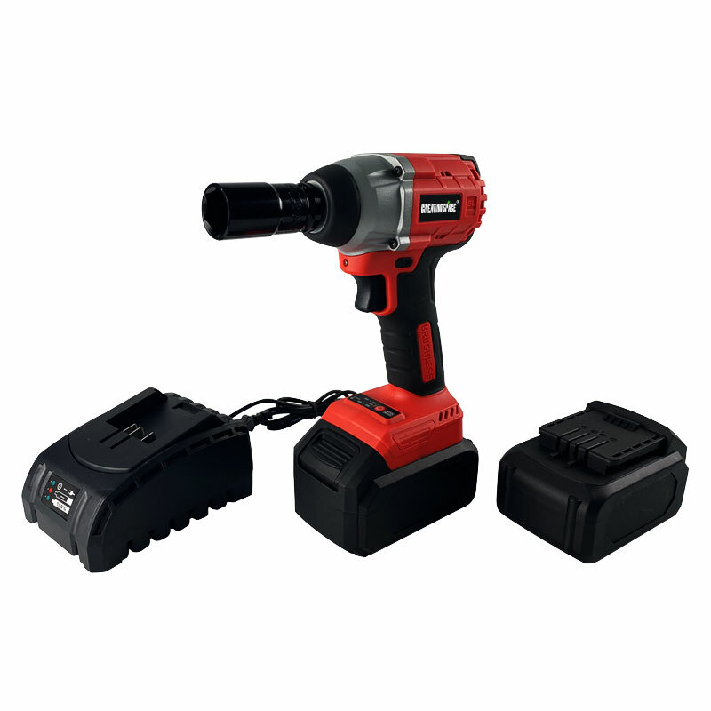 CREATIONSPACE 350N.M Brushless Cordless Electric Impact Wrench 1/2 inch Power Tools 4000mAh Li Battery
