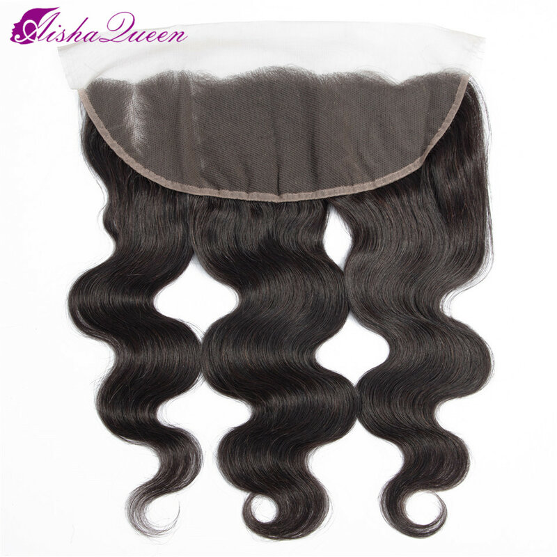 Aisha королевские волосы, волнистые волосы 13x4, кружевные фронтальные человеческие волосы, свободная часть, перуанские волосы не Реми, швейцарское кружево естественного цвета