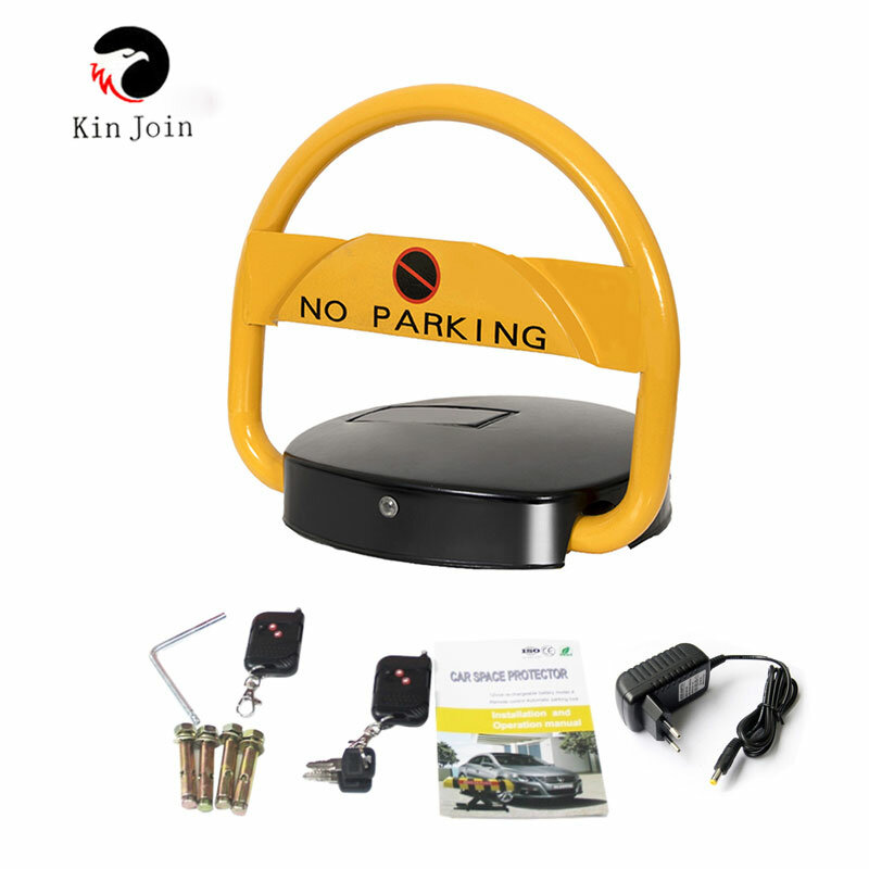 KinJoin дистанционное управление, солнечная система, автоматическое дистанционное управление, СВЕТОДИОДНЫЙ парковочный замок/парковочный барьер/парковочный замок