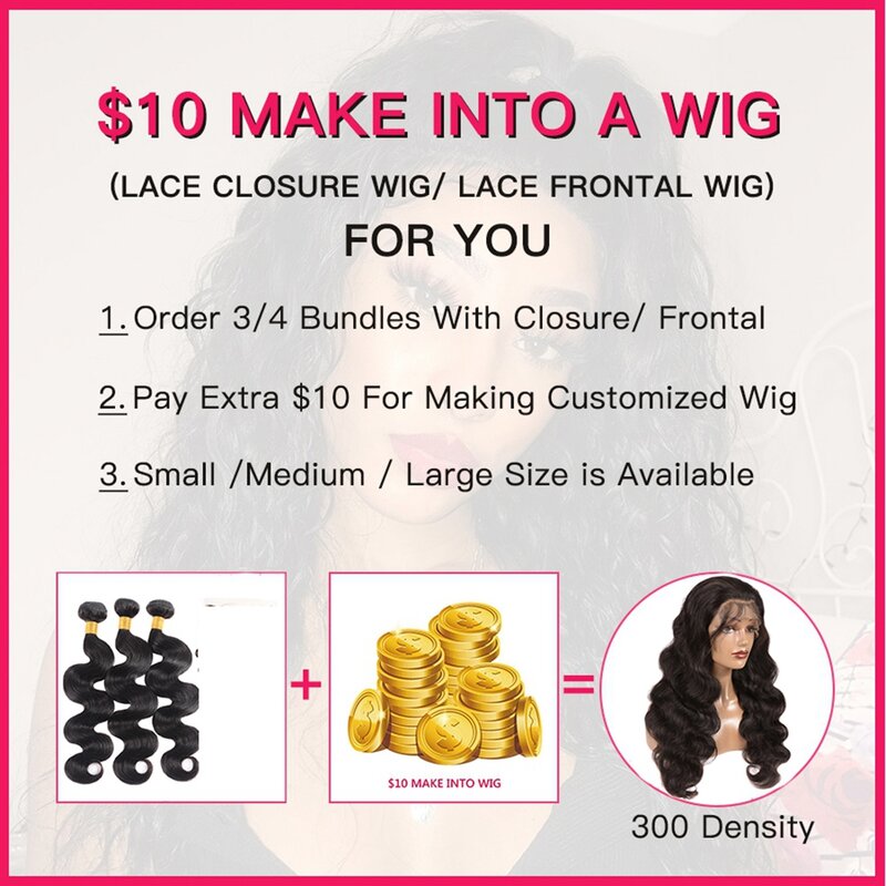 30 Inch Bundles With Closure Body Wave 3/4 Bundles With Closure Remy Brazilian Body Wave Human Hair With Closure Can Make Wigs