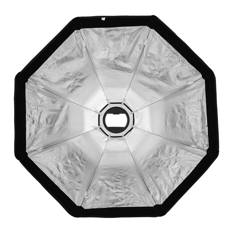 Softbox octagonal plegable, soporte de montaje, mango de caja suave para luz Flash Godox Yongnuo Speedlite, 55cm, 65cm, 90cm, 120cm, nuevo