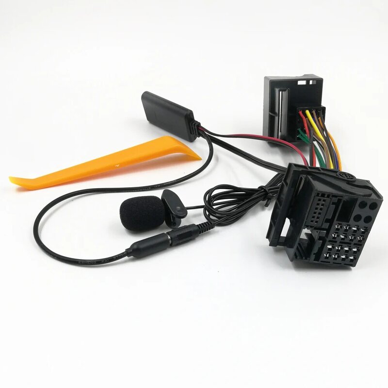 Biurlink-Adaptador de Arnês Mãos Lives, Bluetooth, Cabo de Áudio AUX-in, Chamadas Telefônicas, 150cm, 6000 CD, Ford Mondeo Focus