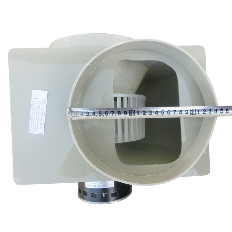 Fabrikanten PP250 Centrifugaal Ventilator Anti-Corrosie Laboratorium Fume Kappen Gewijd Fan, Spanning 220V-50/60Hz