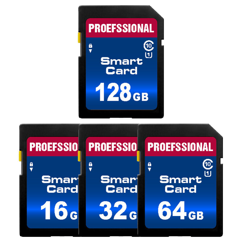 SD-карта 8 ГБ, 16 ГБ, 32 ГБ, высокоскоростная мини-карта памяти класса 10, флеш-карта 64 ГБ, 128 ГБ для цифровой камеры