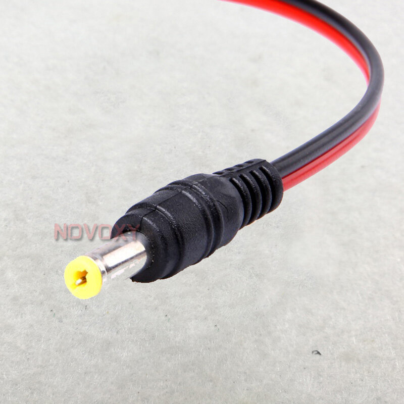 DC12V male female Power Supply Cable 5.5x2.1mm Central Male Jack Plug Connector & CCTV Security Camera 12V DC Power Lead Pigtail