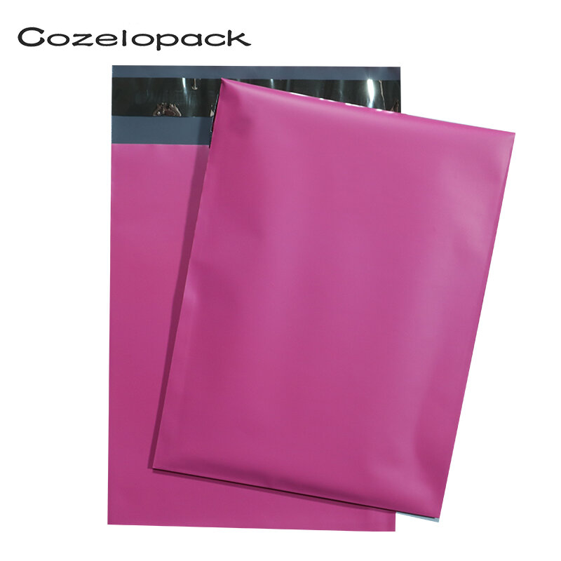 ピンクの粘着メールパッケージ,6x9インチ,15x20cm,100個,粘着性,郵便封筒