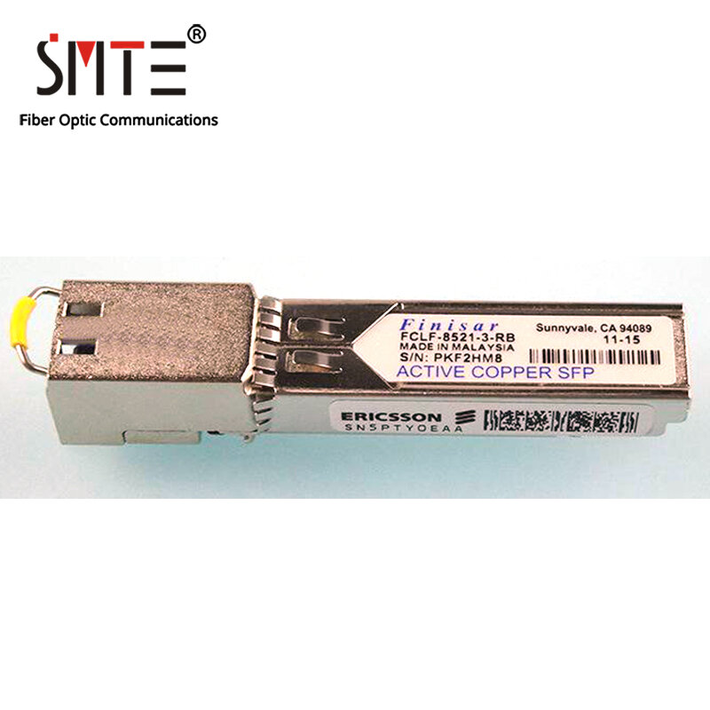 Ricetrasmettitore ottico del modulo della fibra di FCLF-8521-3-RB RJ45 1000BASE-T SFP di finзper Ericsson
