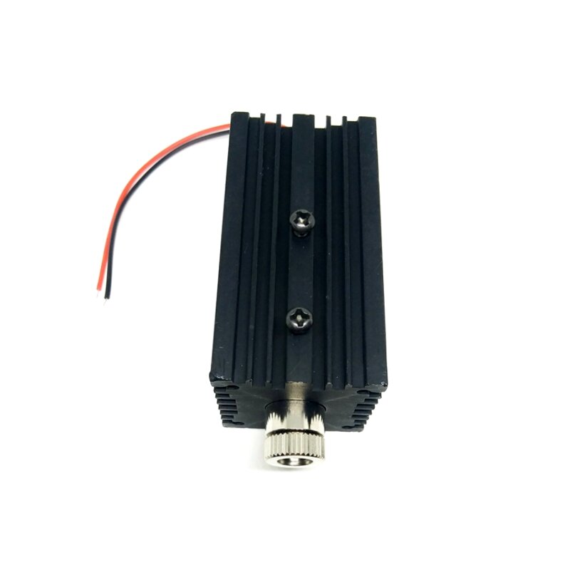 Focalizzabile 515nm 520nm 50mW DC3.2V modulo diodo Laser verde erba Dot/Line/Cross 3 in1 w dissipatore di calore