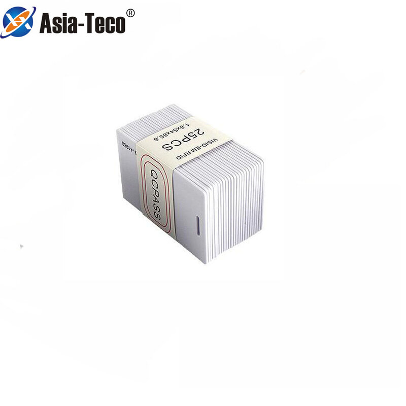 25 Stk/partij 125Khz Rfid T5577 Beschrijfbare Dik Proximity Clamshell Kaart Kloon Kaart Voor Toegangscontrole Toetsenbord