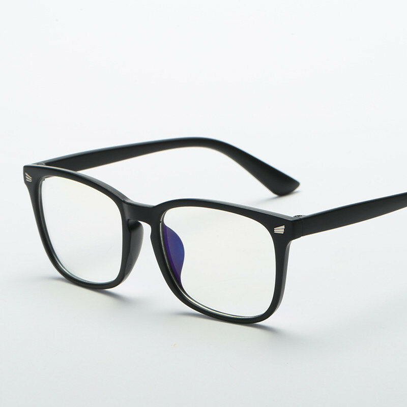 2020 moda unisex occhiali quadrati pianura occhiali full frame occhiali per uomini e donne protezione dalle radiazioni occhiali ottici