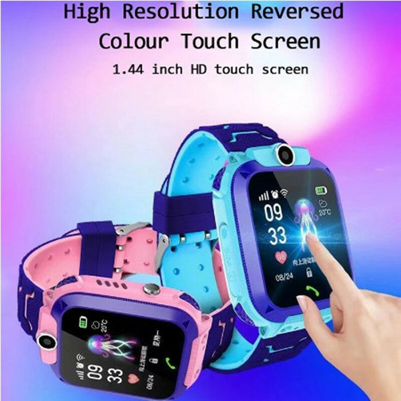 Children's Telephone watch intelligent photo waterproof SOS for help electronic fence setting SIM card children's gifts