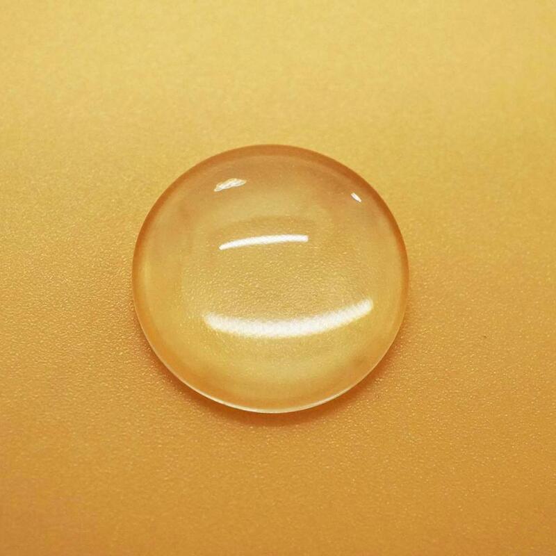 Cabujones de cristal transparente para fabricación de joyas, cabujones de cristal ovalados redondos de alta calidad, 8/10/12/14/16/18/20/25mm, joyería colgante artesanal