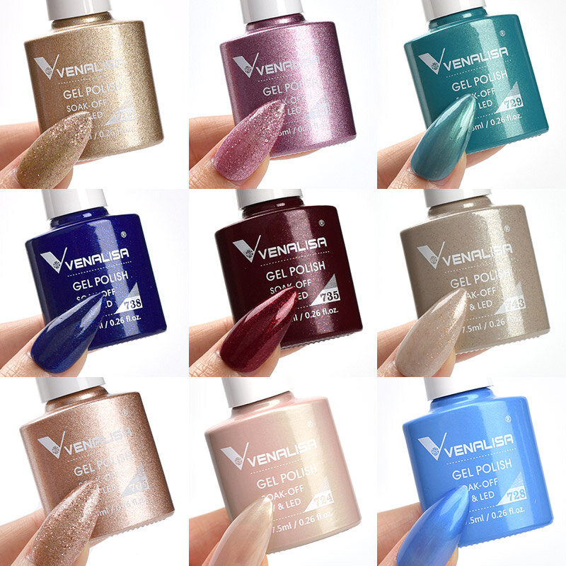 Venalisa VIP4 Nail Gel Polish 7.5ml New Arrival Soak Off UV LED Gel Varnish Full Coverage Super Texture Gorgeous Nail Manicure