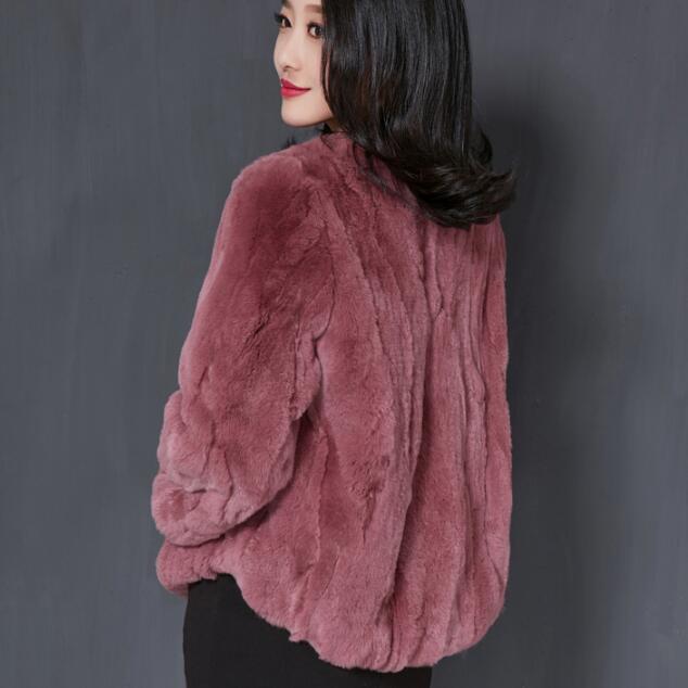 Giacca di pelliccia da donna cappotto invernale in pelliccia sintetica stile corto moda spessa