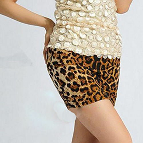 Mini jupe crayon taille haute, imprimé léopard, Sexy, moulante, hanche, plage, nouvelle collection 2021