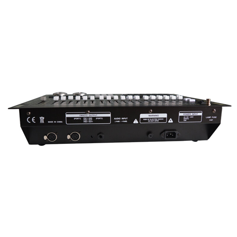 Super Pro 512 DMX Controller Stage Light, DMX Console para XLR-3 LED Par Beam Moving Head DJ Light, efeito de palco, controle de luz