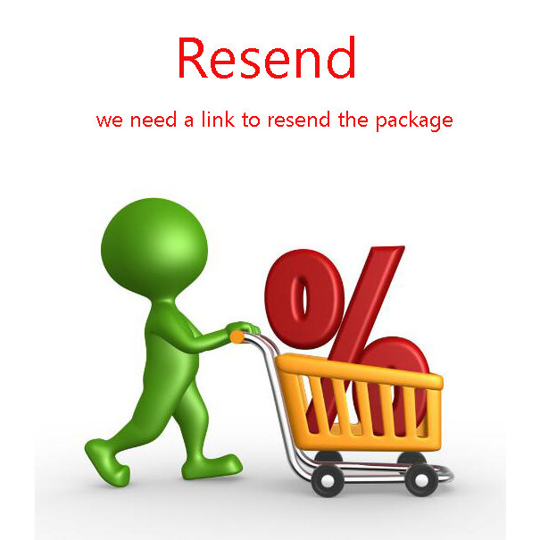 This is the link to resend the package