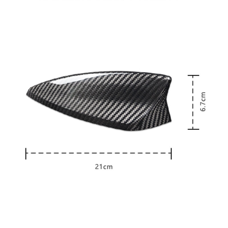 Fibra de carbono para chevrolet camaro 2016-2020 acessórios cobertura da antena do telhado do carro barbatana de tubarão antenas adesivo estilo do carro exteriores