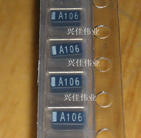 Original 5 pces/10v10uf 106 10uf 10v a3216 um tipo 1206 capacitor de tântalo smd