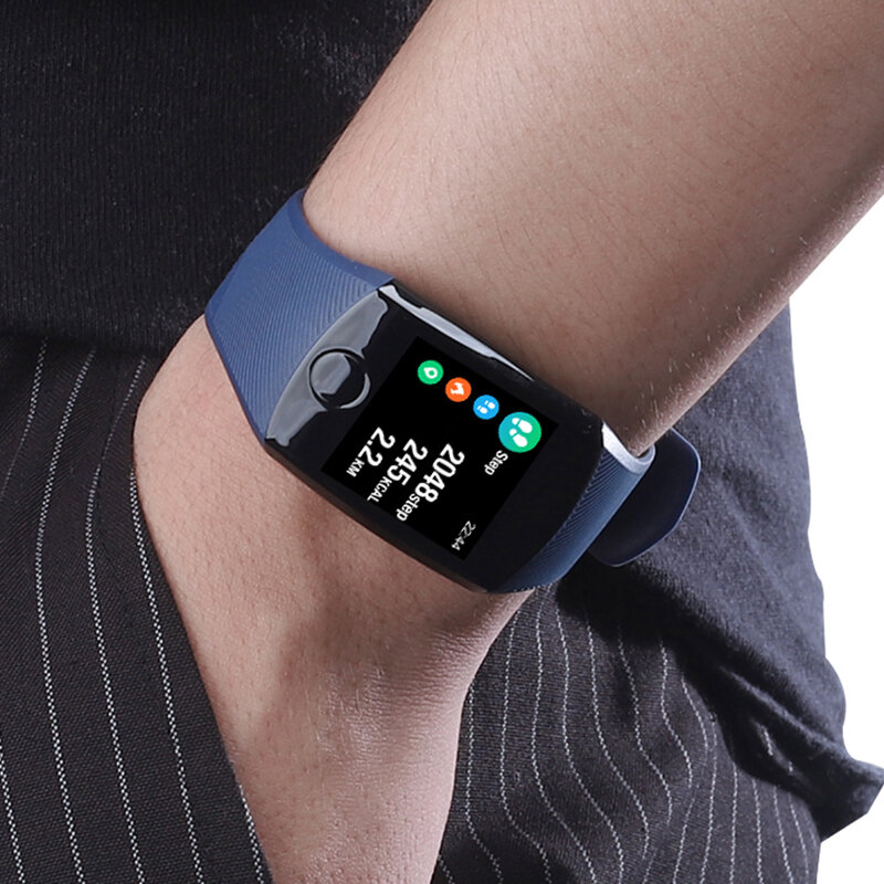 Nouvelle montre intelligente 1.3TFT grand écran montres intelligentes fréquence cardiaque pression artérielle moniteur de santé étanche sport Smartwatch hommes femmes