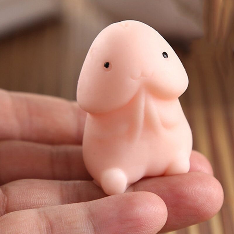 Funny Penis Shape Slow Rebound PU Decompression Toy Slow Rising Toys Stress Relief Relax Pressure Toys Interesting Gifts