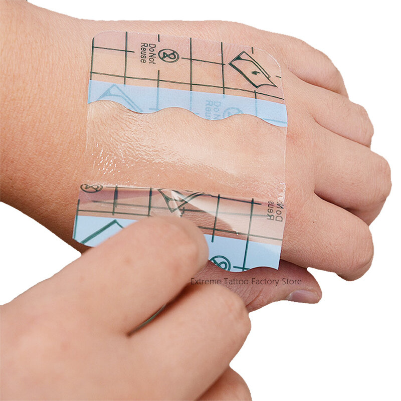 Film de protection imperméable pour tatouage, Bandages adhésifs respirants de guérison de la peau, outil de Patch de réparation multi-tailles