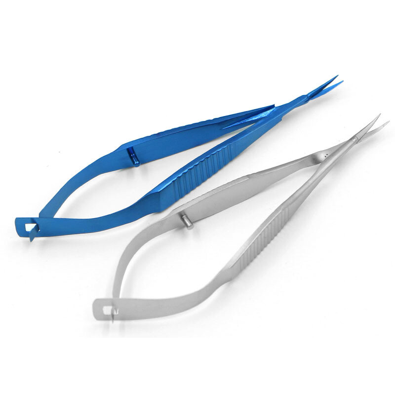 Titanium alloy Ophthalmic microsurgery Stainless steel scissors animal experiment 8.5cm Venus scissors surgical tools