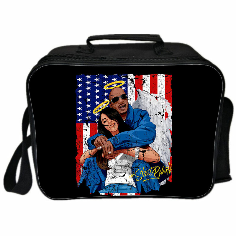DMX plecak torba na piknik Camping torba na ramię torebki przenośna ocieplana z płótna piknikowe torby na Lunch dla kobiet