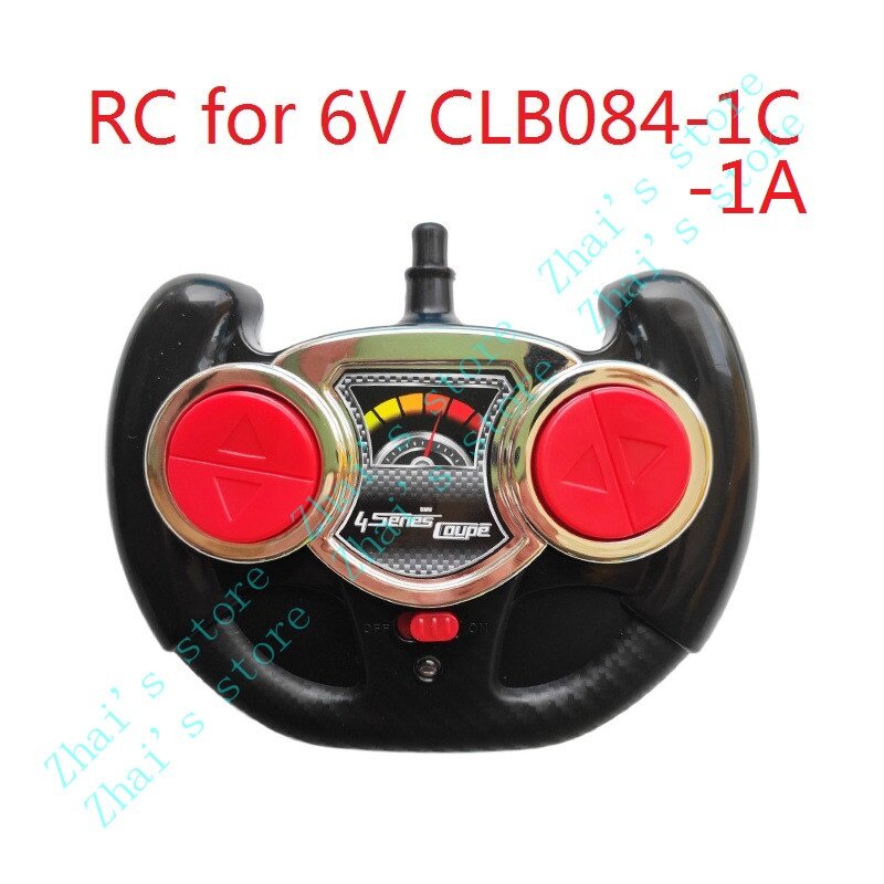 Placa de circuito de controle remoto adequado para modelos Zhilebao, carro elétrico infantil, CLB084-4C, 4D, 4F, 12V, CLB084-1C, 1A, 6V, 2.4Ghz