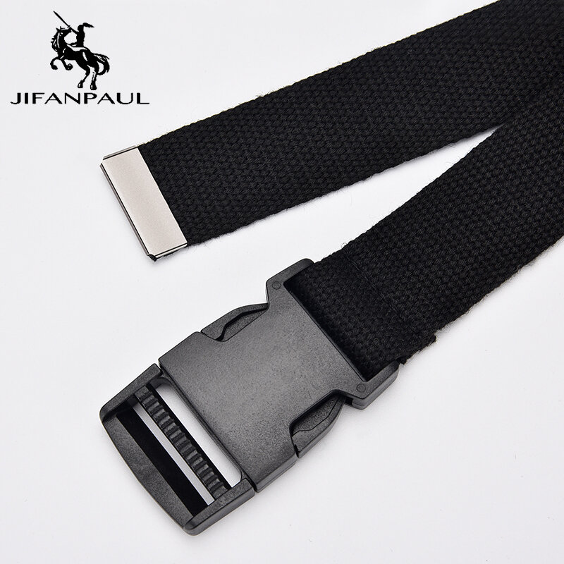 JIFANPAUL-Cinturón de tela suave para mujer, cinturón táctico del ejército para entrenamiento al aire libre, ajustable, para ocio, la mejor Correa popular